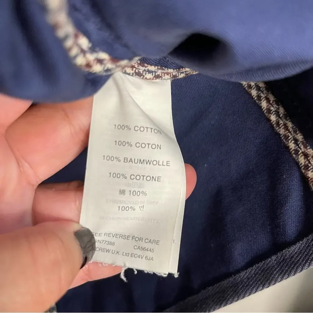 J Crew Downtown Field Navy Jacket